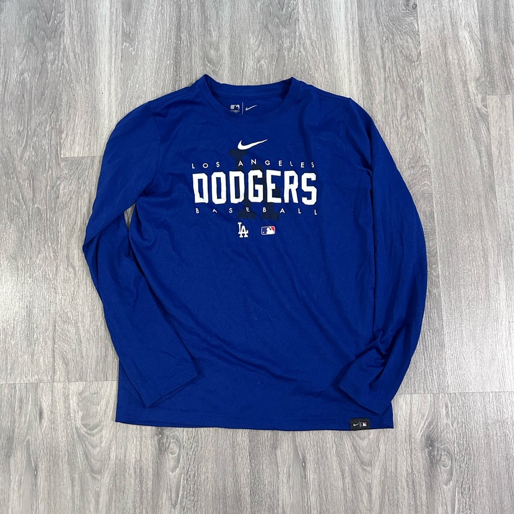 Nike Los Angeles Dodgers Long Sleeve Tee - Size M